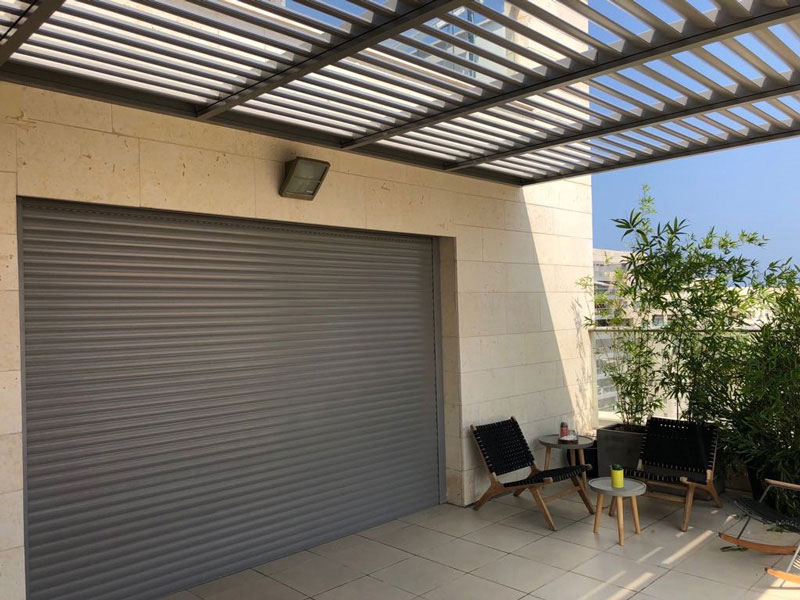 פרגולת אלומיניום למרפסת